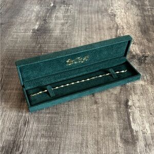 10k Yellow Gold Chain Bracelet 8” Made in Italy